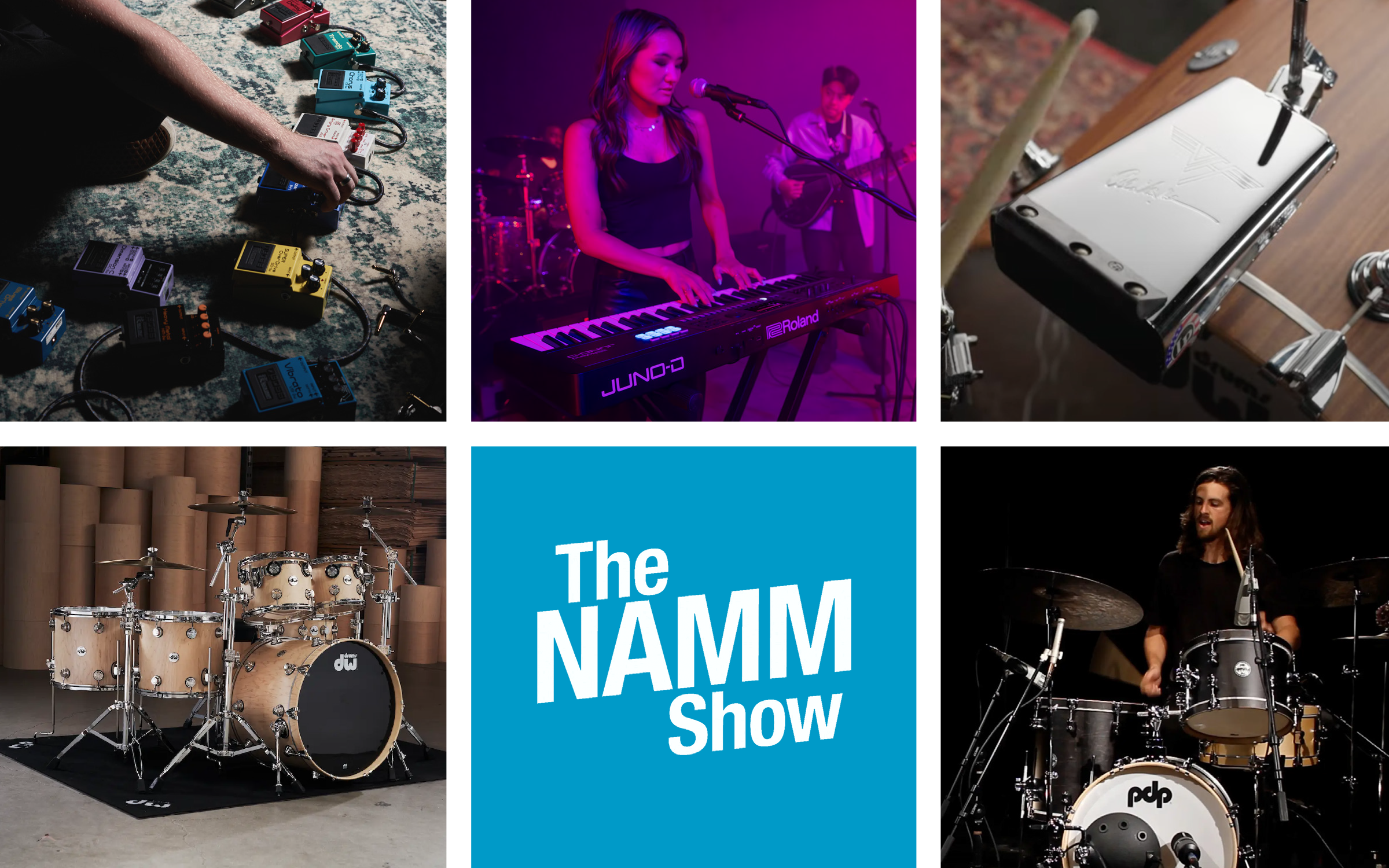 Roland Corporation to Feature Roland, BOSS, DW Drums, PDP, and LP Brands at NAMM 2025 with 'NAMM All Access from the Roland Studio'