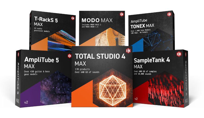 IK Renews Its Software Range, Led by Total Studio 4 MAX & New All-inclusive MAX Bundles