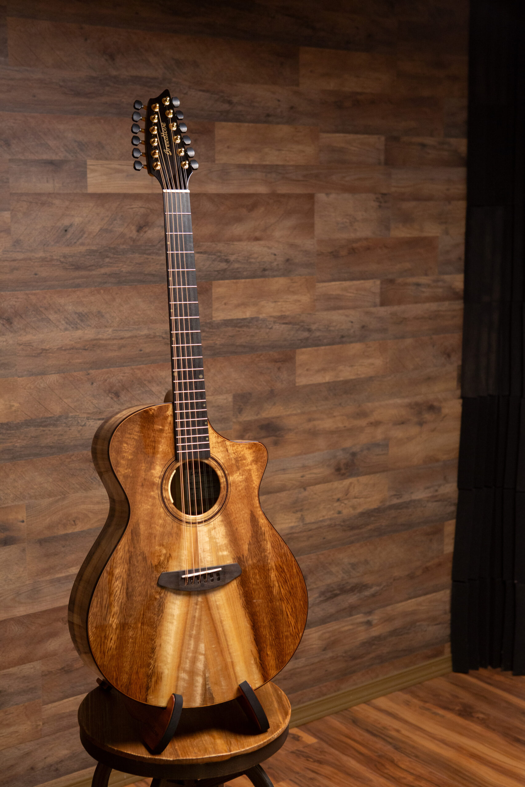 Breedlove Guitars Introduces Oregon Dreadnought Concerto 12-String CE Myrtlewood-Myrtlewood – Special Edition at 2025 NAMM Show