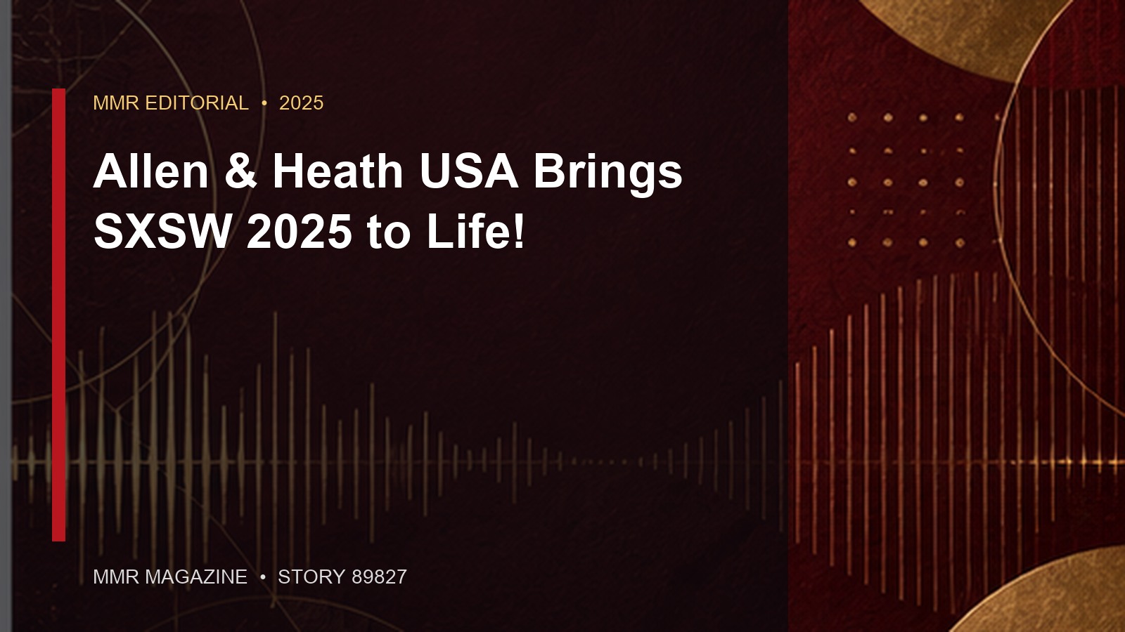 Allen & Heath USA Brings SXSW 2025 to Life!