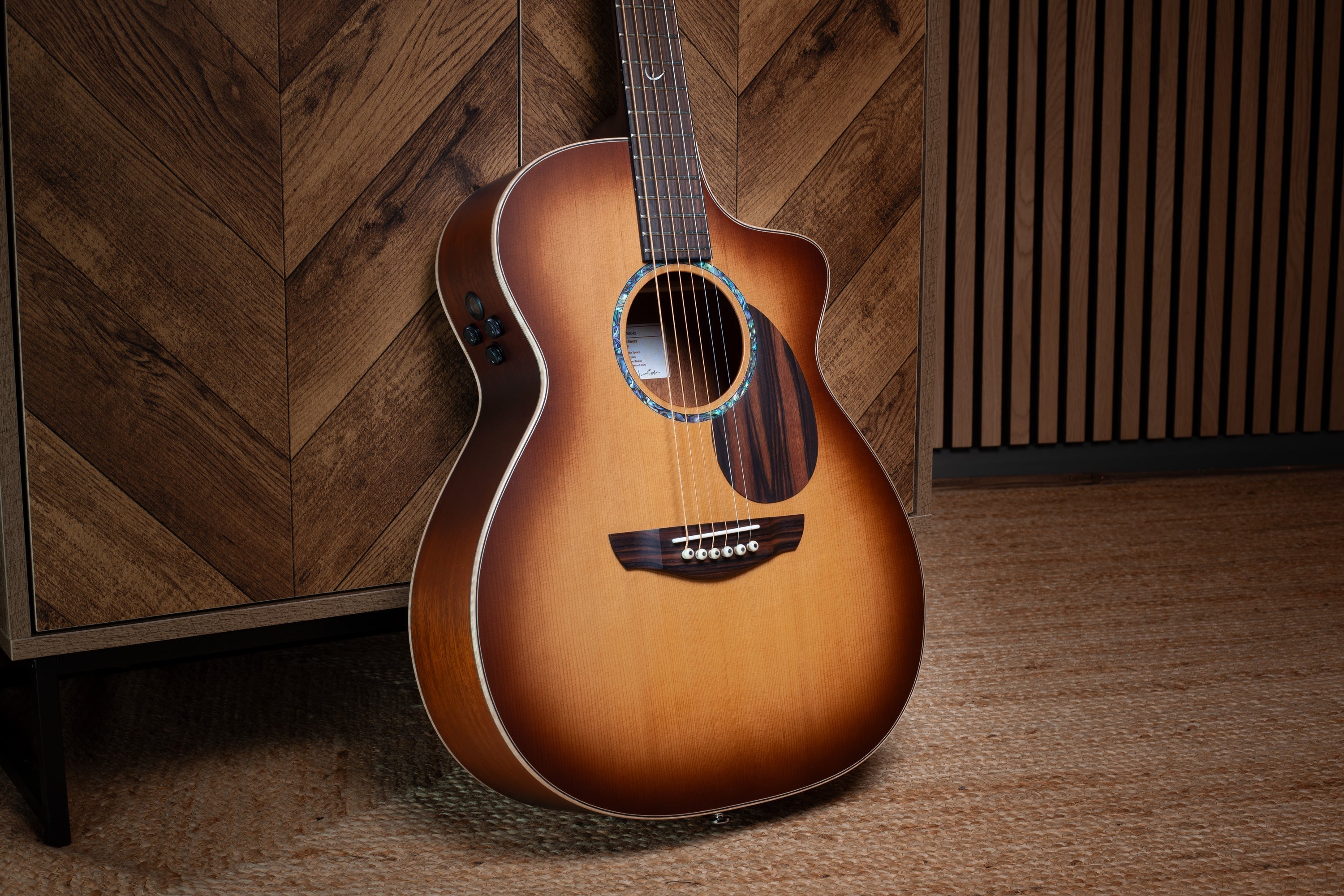 Faith Guitars Unveils New PJE Legacy FG4 Earth Satin Sunburst at NAMM 2026